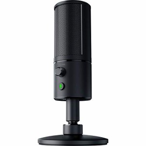 Razer マイク Seiren X USB コンデンサーマイク 実況 配信 PC PS4 PS5日本正規代理店保証品 RZ19-02290100-R3M1 black