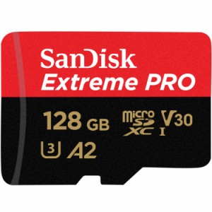 microSDXC 128GB SanDisk サンディスク Extreme PRO UHS-1 U3 V30 4K Ultra HD 対応 SDアダプター付 [並行輸入品]