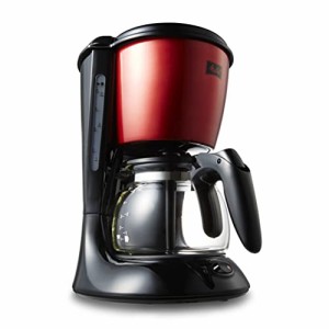 メリタ(Melitta) フィルターペーパー式 コーヒーメーカー ツイスト ルビーレッド 5杯用 SCG58-5R