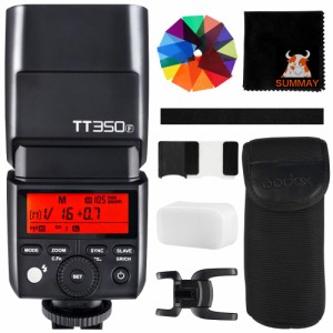 GODOX TT350F 富士フィルム用 クリップオンストロボ TTL ハイスピードシンクロ1/8000s GN36 Fujifilmディジタルカメラ対応 ミニカメラフ