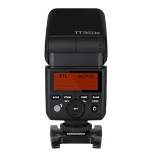 電波法認証取得＆正規品Godox TT350C ミニカメラフラッシュ 2.4G無線伝送搭載 TTL LCDパネル 角度調整可能 ミニ 携帯便利 高速シンクロ 