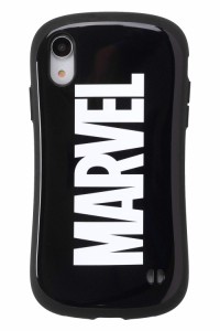 iFace First Class MARVEL iPhone XR ケース [ロゴ/ブラック]