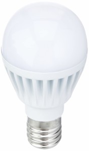 節電対策 アイリスオーヤマ LED電球 E17 広配光 60W 形相当 昼白色 2個セット LDA6N-G-E17-6T6-E2P