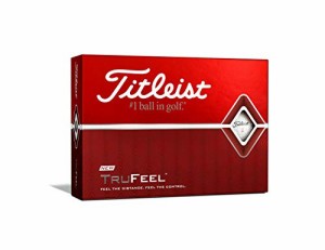 TITLEIST(タイトリスト) ゴルフボール TRUFEEL ゴルフボール ユニセックス T6034S-J ホワイト