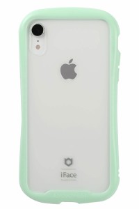 Hamee(ハミィ) iFace Reflection Pastel iPhone XR ケース クリア 強化ガラス (ミント)