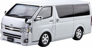 青島文化教材社 1/24 ザ・モデルカーシリーズ No.6 トヨタ TRH200V ハイエーススーパー GL 2010 プラモデル