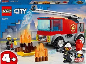 レゴ(LEGO) シティ 消防はしご車 60280 おもちゃ ブロック 消防 しょうぼう トラック 男の子 女の子 4歳以上