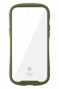 iFace Reflection iPhone 12 Pro Max ケース クリア 強化ガラス (カーキ)アイフォン12promax アイフェイス 透明 耐衝撃 米国MIL規格取得 