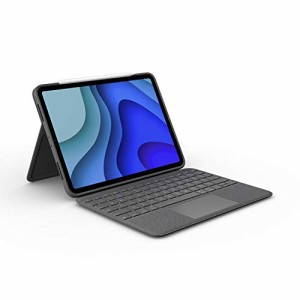 ロジクール iPad Pro 11インチ 第4世代 第3世代 第2世代 第1世代 対応 トラックパッド付き キーボードケース Folio Touch iK1175BKA Smar