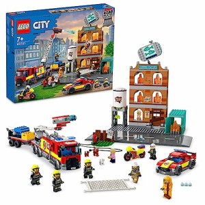 レゴ(LEGO) シティ 消防訓練 クリスマスギフト クリスマス 60321 おもちゃ ブロック プレゼント 消防 しょうぼう 男の子 女の子 7歳以上