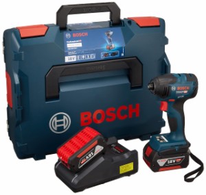 Bosch Professional(ボッシュ)18V コードレスインパクトドライバー (5.0Ahバッテリーx2個･充電器･ベルトフック・キャリングケース付) G