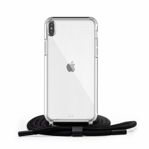 Handodo Apple iPhone X/iPhone XS 用 ケース iPhone X/iPhone XS カバー ネック ショルダー ストラップ付き スマホ シリコン カバー 紐