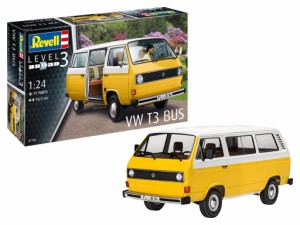 ドイツレベル 1/25 VW T3 マイクロバス プラモデル 07706 成型色