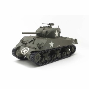 タミヤ(TAMIYA) 1/35 RCタンクシリーズ No.17 アメリカ M4A3シャーマン戦車 組立キット 専用プロポ付き 48217