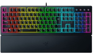 Razer レイザー Ornata V3 JP ゲーミングキーボード 有線 薄型 キーボード クリック感のあるメカ・メンブレンスイッチ搭載 UV コートキー