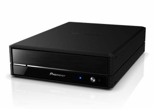 パイオニア(Pioneer) ブルーレイドライブ 外付け M-DISC BDXL対応 ハイスペックモデル usb2.0 デスクトップパソコン ブラックシルバー BD