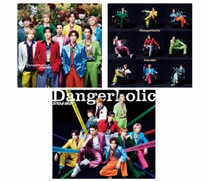 メーカー特典ありDangerholic(特典付3形態セット)(DVD付初回盤A+DVD付初回盤B+通常盤)(外付け特典：名刺カード9枚セット+スノホリクリア