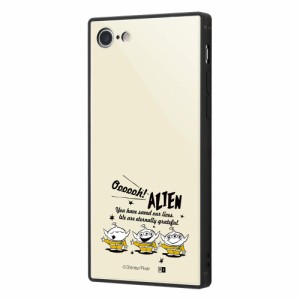イングレム iPhone SE（第3世代） / iPhone SE（第2世代）/iPhone 8/iPhone 7 ケース 耐衝撃 ガラス素材 カバー KAKU Disney ディズニー 