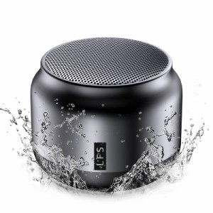 LFS ミニ Bluetooth スピーカー 小型 防水 風呂用 Type-C充電 マイク内蔵 ブルートゥース スピーカー ポータブル ワイヤレス スピーカー 