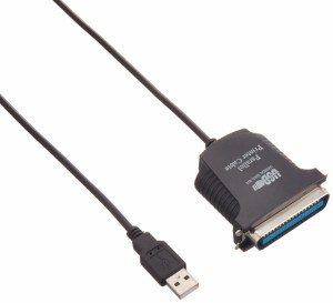 USB接続 パラレル変換 プリンタケーブル(D-sub36ピン) IEEE 1284