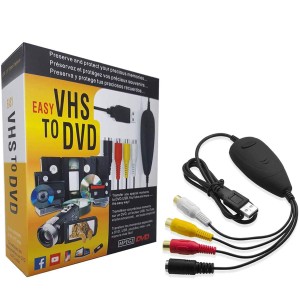 USB2.0ビデオキャプチャー デジタルデータ化 VHS 8mm ビデオテープをPC/DVDに簡単保存Windows 2000 / XP/Vista/Win 7/8/8.1/10対応 video