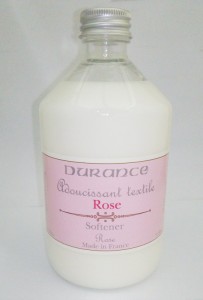 DURANCE デュランス ランドリーソフナー 防ダニ効果を備えた柔軟剤 ローズの香り 500ｍl 天然アロマ100%