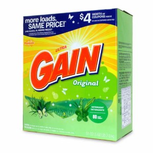 GAINゲイン洗濯洗剤（オリジナル）粉末 80回分（2.57kg 91oz）