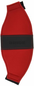 BRIDE (ブリッド) シート用オプションパーツ ファッションプロテクター (1ヶ) レッド K08BPO