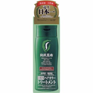 ピュール 利尻ヘアカラートリートメント ライトブラウン 200g