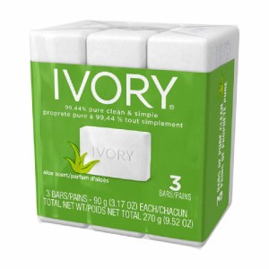 固形石鹸 ボディソープ アイボリー 石鹸3個パック アロエ 90g×3 IVORY アメリカ雑貨 アメリカン雑貨