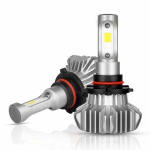 Autofeel正規品 ヘッドライト LED HB3 6500K 8000LM DC12-24V Bridgelux社製360度全面発光LEDチップ搭載 2018年モデル 車検対応