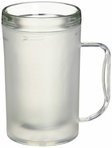 リマーク(Remark) ビールグラス 〔アイスビアジョッキ〕 400ml (冷凍冷却2重構造)