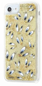 イングレムルーニー・テューンズ iPhone SE（第2世代） / iPhone 8 / iPhone 7 / 6s / 6 ハード ケース カバー ラメグリ ラメが流れる 動