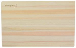 ウメザワ 木製まな板 ひのき シンク渡し 48×30×1.5cm 日本製 400215