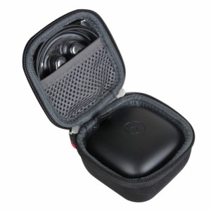 Powerbeats Pro完全ワイヤレスイヤフォン専用保護旅行収納キャリングケース-Hermitshell (ブラック)