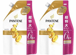 大容量パンテーン シャンプー エクストラダメージケア 詰替用 2000ml×2個セット