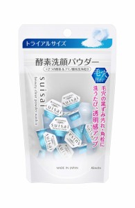 suisai(スイサイ) スイサイ ビューティクリア パウダーウォッシュN(トライアル) 酵素洗顔 単品 0.4g×15個 |毛穴 黒ずみ 汚れ 角栓 ザラ