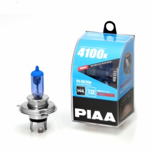 PIAA バイク用ヘッドライトバルブ ハロゲン 4100K 明るさ感135/125W H4 高耐震性能20G 1個入 MB111