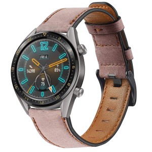 [Miimall] Huawei Watch GT2 46mm / GT2e レザーバンド Huawei Watch GT2 46mm ベルト皮革 留め金 高級 レザー 快適 簡単取付 Huawei Wat
