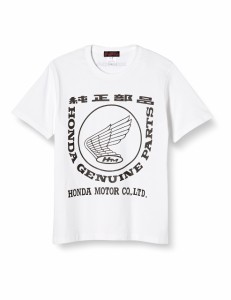 [ホンダ] 純正部品ロゴ Tシャツ ホワイト Sサイズ 0SYEP-25V-WS