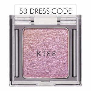 KiSS(キス) シアー グリッターアイズ 53 ドレスコード 2.1g 品のあるモーヴピンク 自然な立体感と濡れツヤ感を演出する グリッターアイカ