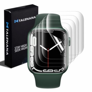 TALENANA for Apple Watch 9/8/7/6/SE/5/4 用 液晶保護フィルム アップルウォッチ Series 9/8/7 /6/SE/5/4 用画面保護フィルム 41/40mm 2