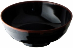 ナガオ 割れない ラーメンどんぶり 特大 1900ml 黒 メガモリドン 食洗器使用可 日本製