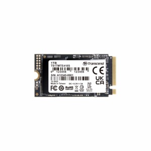 トランセンド M.2 NVMe SSD 1TB 2242 PCIe Gen4×4 最大読込み:5,000MB/s 最大書込み:3,500MB/s M Key TS1TMTE410S