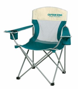 キャプテンスタッグ キャンプ用品 椅子 ラコンテ メッシュ ラウンジ チェア