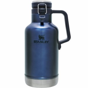 STANLEY(スタンレー) クラシック真空グロウラー1.9L ロイヤルブルー 氷入れ 炭酸飲料 ビール 保冷 キャンプ 食洗機対応 保証 01941-078 (
