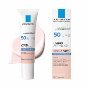 ラ ロッシュ ポゼ  日焼け止め 化粧下地  UVイデア XL プロテクショントーンアップ ローズ SPF50 PA++++ 保湿 敏感肌 血色感 透明感 30ミ