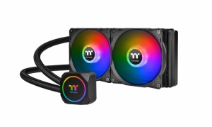 Thermaltake TH240 ARGB Sync 簡易水冷CPUクーラー ARGBファン搭載 240mm CL-W286-PL12SW-A FN1423