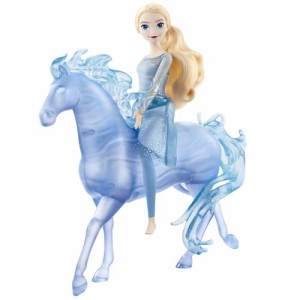 マテル(MATTEL)ディズニー（Disney）/アナと雪の女王（Frozen） エルサ／ノック 着せ替え人形・のりもの ドール付き 3才~ HLW58