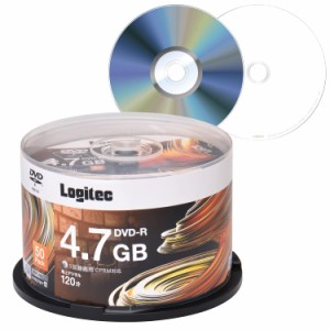 ロジテック DVD-R CPRM対応 4.7GB 50枚 LM-DR47VWS50W